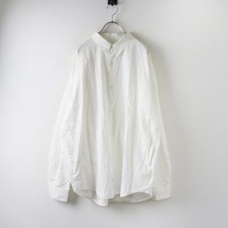 ケレン(KELEN)のケレン Kelen 3NEEDLES STITCH UTILITY SHIRT "PACAS"  コットン 長袖 シャツ ブラウス 42/オフホワイト【2400014518450】(シャツ/ブラウス(長袖/七分))