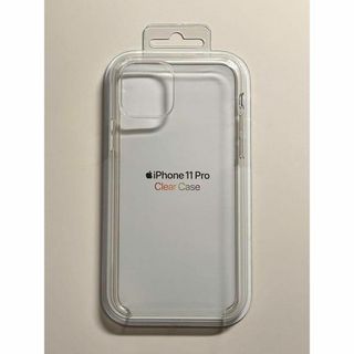 アップル(Apple)の【新品】純正 iPhone 11 Pro クリアケース①(iPhoneケース)