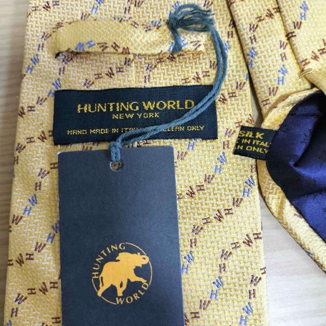 HUNTING WORLD(ハンティングワールド)の新品ハンティングワールド　ネクタイ メンズのファッション小物(ネクタイ)の商品写真