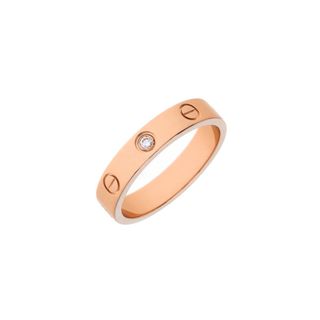 カルティエ(Cartier)のカルティエ  ミニラブリング 1Pダイヤ #53 リング・指輪(リング(指輪))