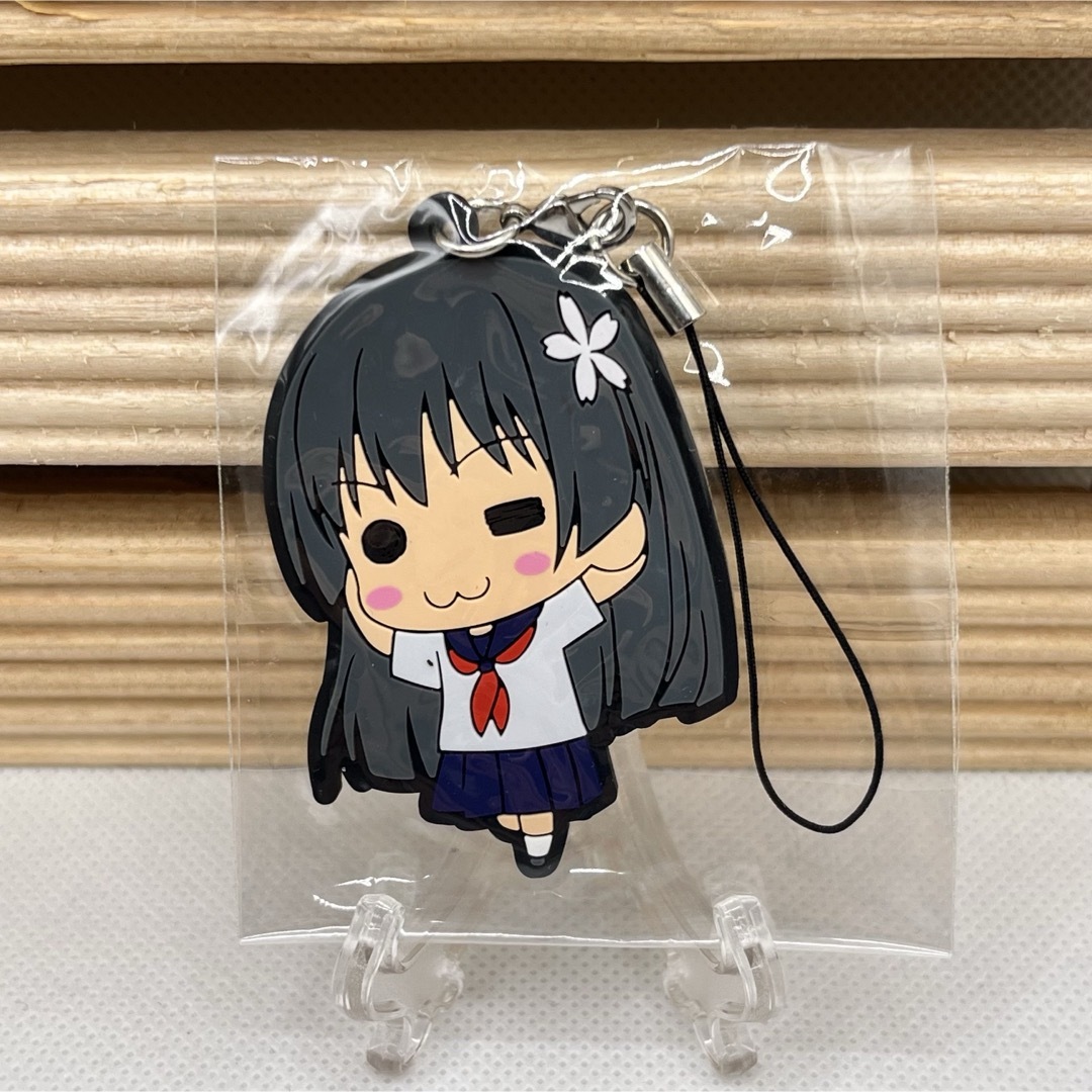 とある科学の超電磁砲S ラバーストラップ 佐天涙子 エンタメ/ホビーのおもちゃ/ぬいぐるみ(キャラクターグッズ)の商品写真
