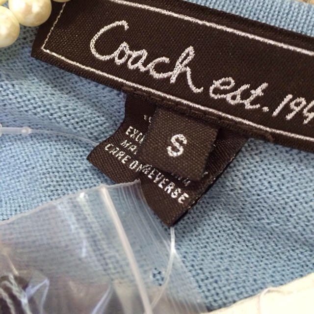 COACH(コーチ)の新品コーチ♡バイカラーカーディガン レディースのトップス(カーディガン)の商品写真