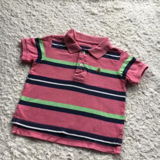 ギャップキッズ(GAP Kids)のGAPボーダーポロシャツ90サイズ(Tシャツ/カットソー)