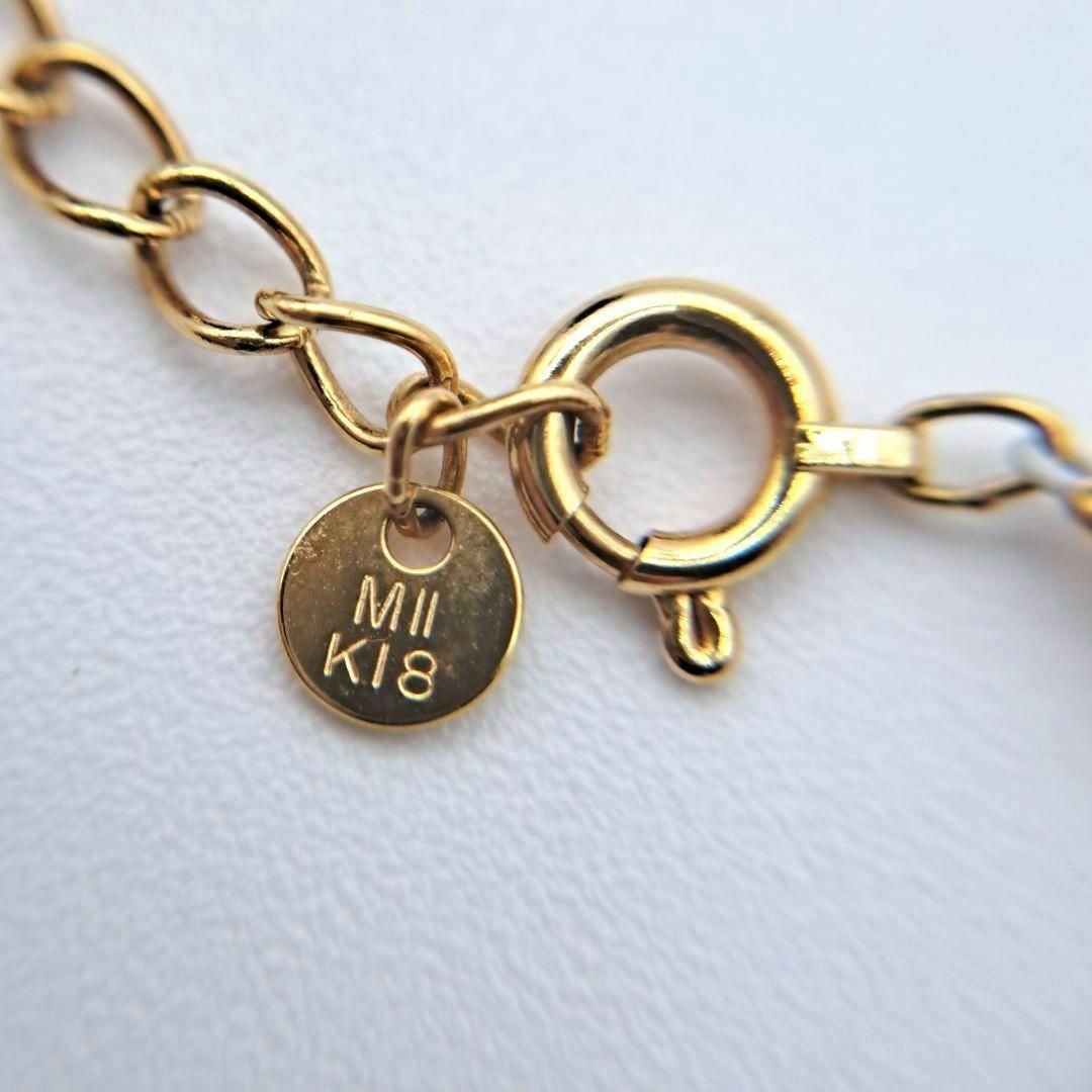 MIKIMOTO(ミキモト)のMIKIMOTO ミキモト ペルリータ ネックレス パール K18 箱 保存袋 レディースのアクセサリー(ネックレス)の商品写真