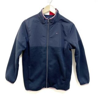 トミーヒルフィガー(TOMMY HILFIGER)のTOMMY HILFIGER(トミーヒルフィガー) ブルゾン サイズXL レディース - ダークネイビー×レッド×白 長袖/ジップアップ/春/秋(ブルゾン)