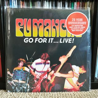 2LP Fu Manchu Go For It...live! (Orange&black Vinyl) ATD028ORANGE&BL At The Dojo Records 未開封 /00660(その他)