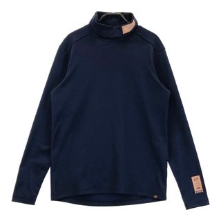 サイズ：5 NEW BALANCE GOLF ニューバランス 2023年モデル タートルネック 長袖Tシャツ  ネイビー系 [240101487185] ゴルフウェア メンズ ストスト(ウエア)