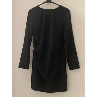 H&M - H&M ブラック長袖ワンピース