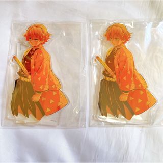 鬼滅の刃無限城編 キービジュアル ランダム アクリルスタンド 我妻善逸2個(キャラクターグッズ)