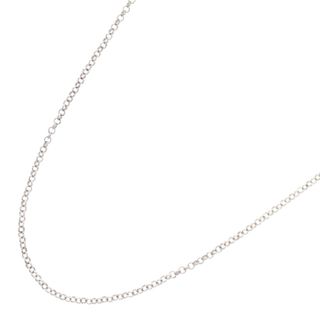 クロムハーツ(Chrome Hearts)のCHROME HEARTS クロムハーツ NECKCHAIN R24 ロールチェーンネックレス 24inch シルバー BCA085(ネックレス)