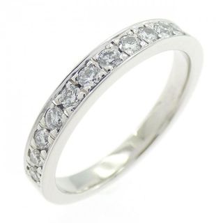 PT900 ハーフエタニティ ダイヤモンド リング 0.51CT(リング(指輪))