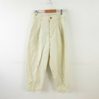 ユニクロ(UNIQLO)のユニクロ UNIQLO コントワーデコトニエ テーパードパンツ ベージュ L(その他)