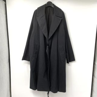 コモリ(COMOLI)の【中古】COMOLI　22SS ウォッシュドタイロッケンコート サイズ2 V01-04008 ブラック コモリ[17][240017712201](その他)