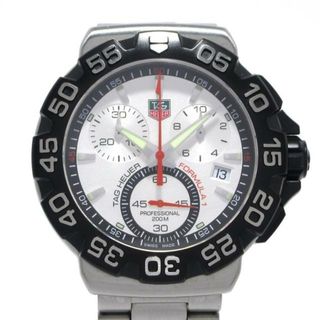 タグホイヤー(TAG Heuer)のTAG Heuer(タグホイヤー) 腕時計 フォーミュラ1 CAH1111 メンズ 回転ベゼル/クロノグラフ/サファイアクリスタル シルバー(その他)