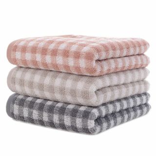 【数量限定】YUZ フェイスタオル 3枚セット 綿100％ タオル ふわふわ 柔(タオル/バス用品)