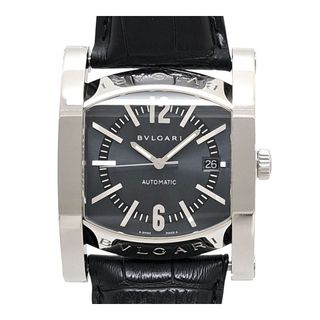BVLGARI - ブルガリ アショーマ デイト AA48S 自動巻き ステンレススティール メンズ BVLGARI 【中古】 【時計】