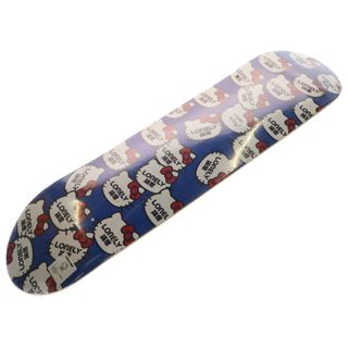 LONELY 論理 ロンリー ×SANRIO KITTY ICON SKATE DECK サンリオ ハローキティ スケートボード デッキ ブルー(その他)
