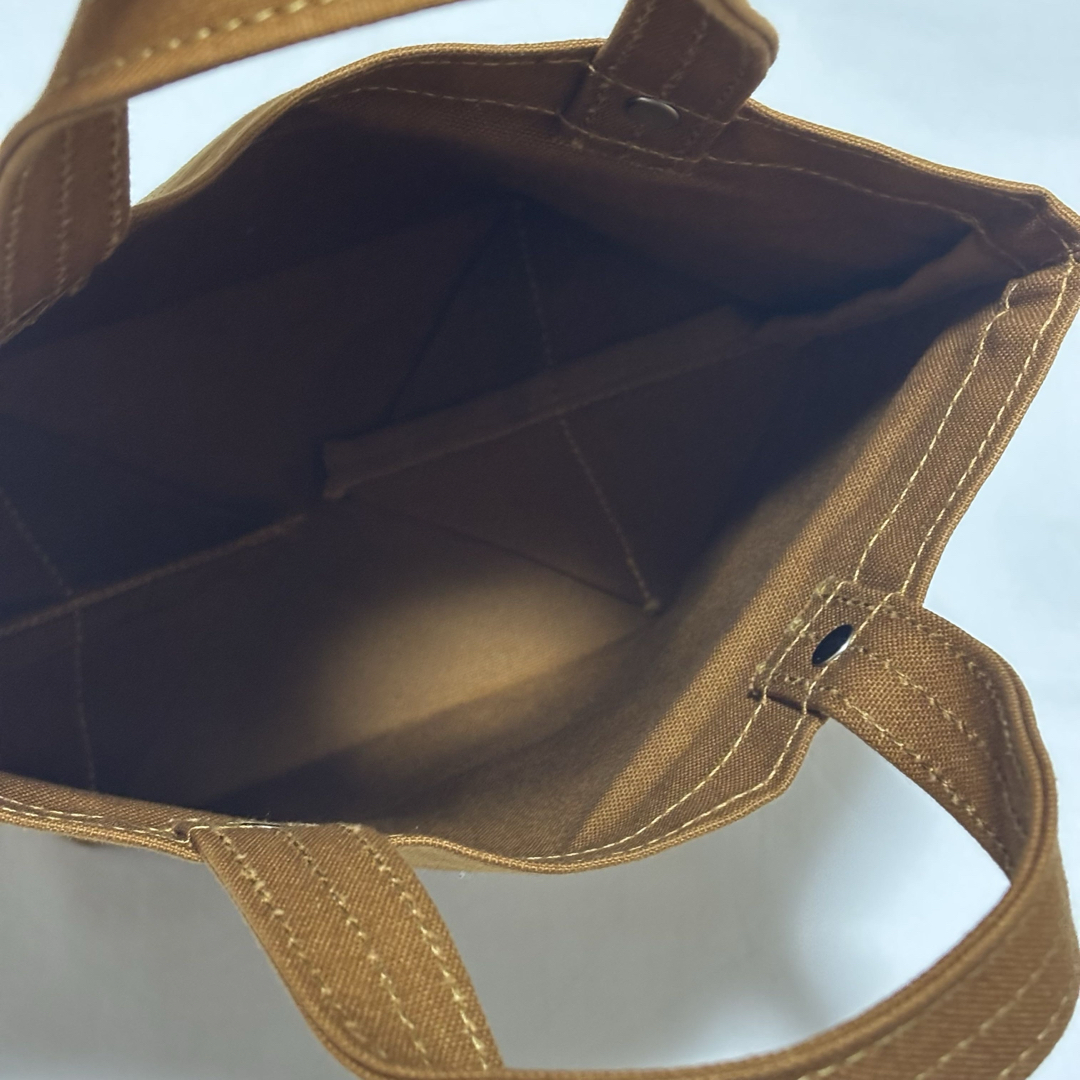 一澤帆布　トート　小　レンガ レディースのバッグ(トートバッグ)の商品写真