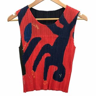 プリーツプリーズイッセイミヤケ(PLEATS PLEASE ISSEY MIYAKE)のプリーツプリーズ イッセイミヤケ 99AW ノースリーブカットソー【AFB3】(Tシャツ(半袖/袖なし))