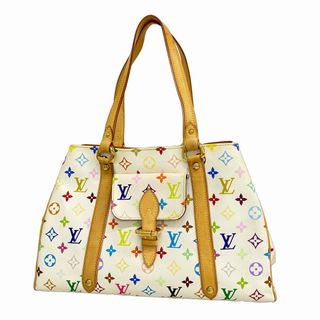 ルイヴィトン(LOUIS VUITTON)の【5gd0720-4-h】ルイヴィトン トートバッグ モノグラム・マルチカラー オーレリアMM M40094 ブロン【中古】レディース(トートバッグ)