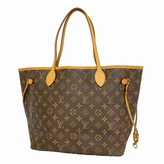 ルイヴィトン(LOUIS VUITTON)の【5gc3741-b-h】ルイヴィトン トートバッグ モノグラム ネヴァーフルMM M40156 ブラウン【中古】レディース(トートバッグ)