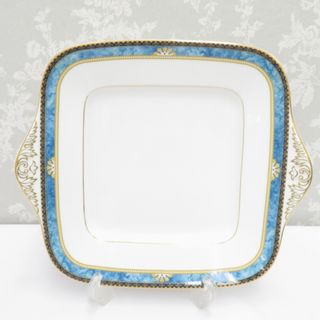 ウェッジウッド(WEDGWOOD)のWEDGWOOD (ウエッジウッド) 食器 CURZON カーゾン スクエアプレート 大皿 角皿 廃番品(食器)