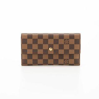 ルイヴィトン(LOUIS VUITTON)のルイ･ヴィトン LOUIS VUITTON 長財布 ダミエ ポルトトレゾール インターナショナル N61215(財布)