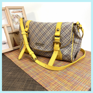 バーバリーブルーレーベル(BURBERRY BLUE LABEL)の✨極美品✨BURBERRY バーバリーブルーレーベル　ショルダーバッグ　三陽商会(ショルダーバッグ)