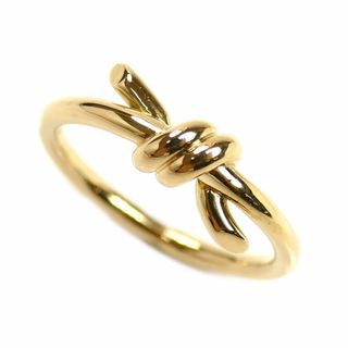 ティファニー(Tiffany & Co.)のTIFFANY&Co. ティファニー K18YG イエローゴールド ノット リング・指輪 70305291 11号 3.9g レディース【中古】(リング(指輪))