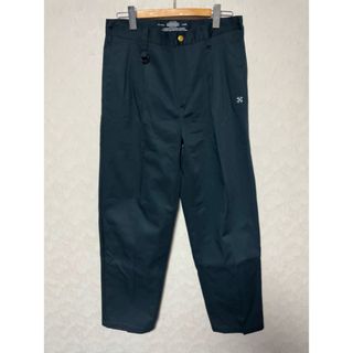 ブルコ(BLUCO)のBLUCO ブルコ 2-TUCK WORK PANTS タック ワークパンツ L(ワークパンツ/カーゴパンツ)
