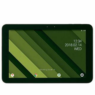 キョウセラ(京セラ)のKYT33 Qua tab QZ10 オリーブブラック SIMフリー 本体 au タブレット  【送料無料】 kyt33bk7mtm(タブレット)