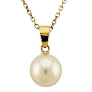 MIKIMOTO - ミキモト ネックレス 18金 K18イエローゴールド アコヤパール レディース MIKIMOTO  中古