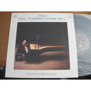 LP スヴャトスラフ・リヒテル バッハ: 平均律クラヴィーア曲第1巻 第1集 VIC3025 MELODIYA /00400(その他)