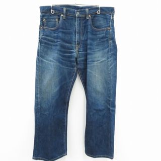 【瀬戸大橋店】 中古 桃太郎ジーンズ | モモタロウジーンズ デニムパンツ 銅丹レーベル ブルー サイズ：36 【107】(ジャージ)