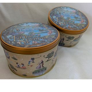 ディズニー　ファンタジースプリングス　空き缶　お菓子　ラプンツェル(キャラクターグッズ)