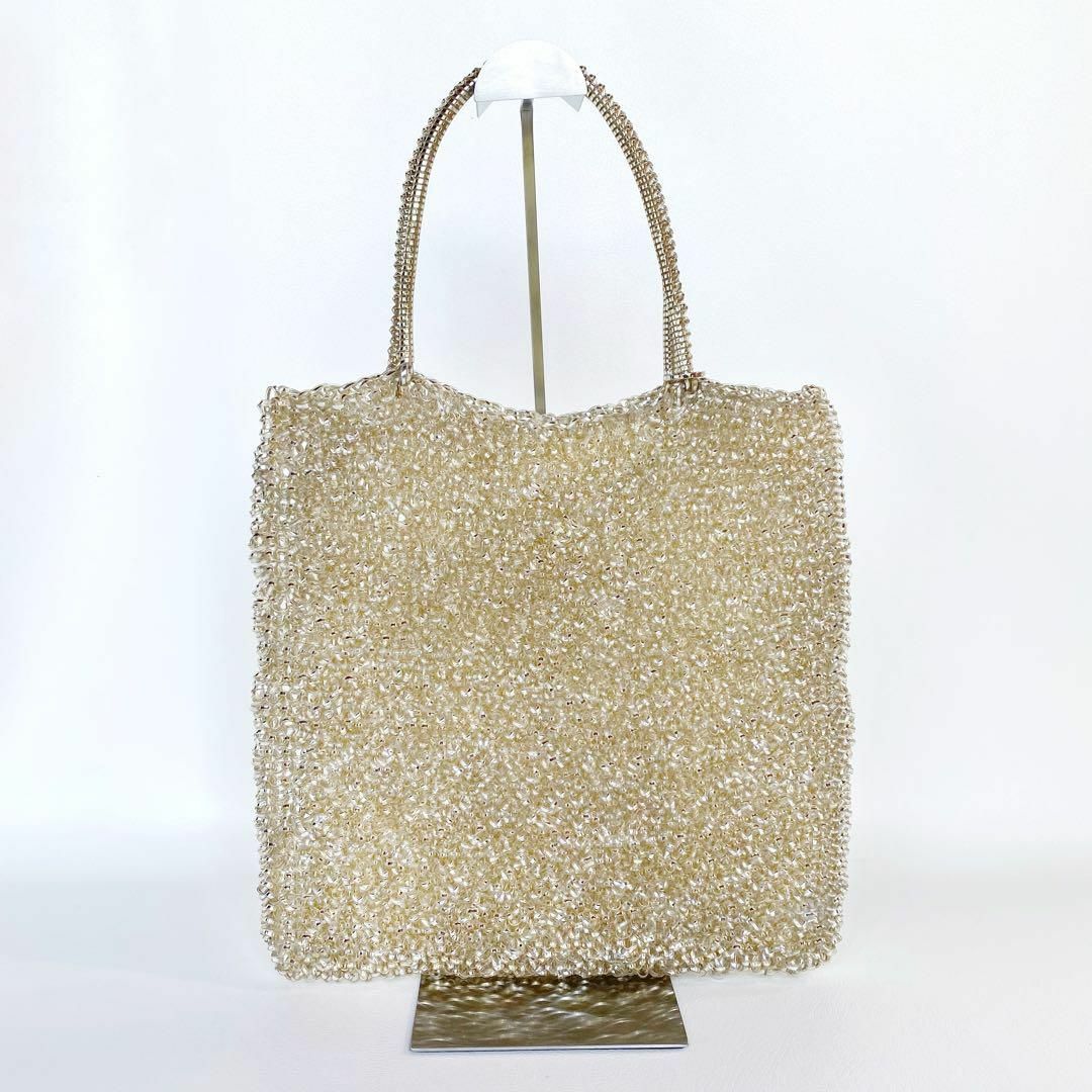 未使用 アンテプリマ ANTEPRIMA スクエア ラージ シルバーゴールド ANTEPRIMA/WIREBAG - アンテプリマ スタンダード スクエア