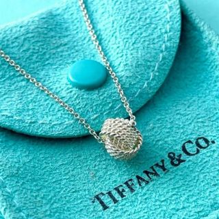 ティファニー(Tiffany & Co.)のティファニー 希少 サマセット メッシュ ボール ネックレス 925 RK6fe(ネックレス)