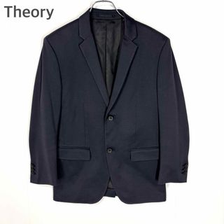 セオリー(Theory)のセオリー メンズ テーラードジャケット 背抜き ツーボタン 紺 36サイズ(テーラードジャケット)