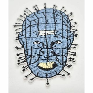 ヘルレイザー　ピンヘッド　ホラー映画　パッチ　アイロン　のりつき　刺繍　ワッペン(その他)
