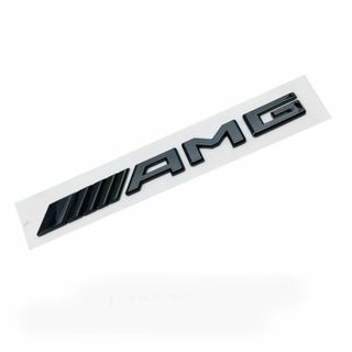 AMG メルセデスベンツ用 エンブレム ステッカー 3D立体 ブラック１(ステッカー)