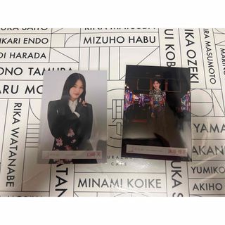 サクラザカフォーティシックス(櫻坂46)の櫻坂46 生写真 山﨑天　遠藤理子(アイドルグッズ)