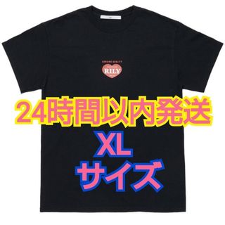 サンダイメジェイソウルブラザーズ(三代目 J Soul Brothers)の【RILY ハートロゴTシャツ】三代目 今市隆二 黒 XLサイズ(ミュージシャン)