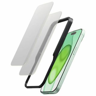 【人気商品】エレコム 【2枚入り】iPhone 16 / iPhone 15 ガ