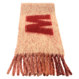 マルニ(MARNI)のマルニ MARNI マフラー マフラー 衣料品 ウール レディース レッド系 【中古】(マフラー/ショール)