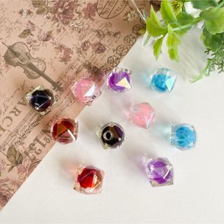 【846】アクリル　アイスキューブ 10個 350円
