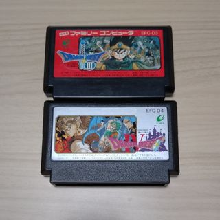 ファミコンソフト二本セット