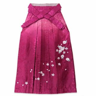 アッシュエル(H.L)のぼかし刺繍袴 H・L(アッシュ・エル)桜柄  ピンク　Мサイズ(着物)