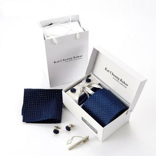 【並行輸入】ネクタイ 4点セット pmytie001(ネクタイ)