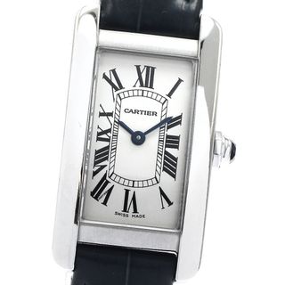 カルティエ(Cartier)のカルティエ CARTIER WSTA0016 タンクアメリカンSM クォーツ レディース _894869(腕時計)