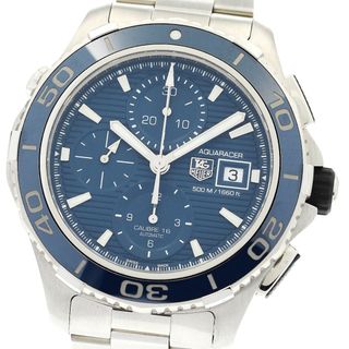 タグホイヤー(TAG Heuer)のタグホイヤー TAG HEUER CAK2112.BA0833 アクアレーサー デイト クロノグラフ 自動巻き メンズ 美品 保証書付き_899858(腕時計(アナログ))